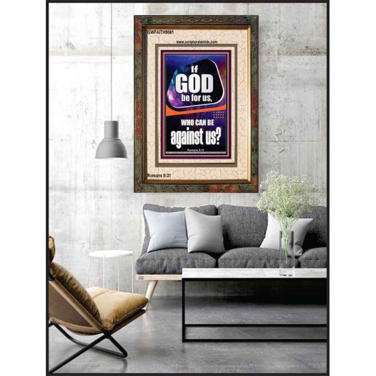 GOD IS FOR US AND WE SHALL NOT FEAR  Church Portrait  GWFAITH9861  