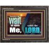 WAIT YE UPON ME SAITH THE LORD  Custom Biblical Paintings  GWFAVOUR10305  "45X33"