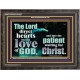 DIRECT YOUR HEARTS INTO THE LOVE OF GOD  Art & Décor Wooden Frame  GWFAVOUR10327  