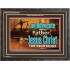 CHRIST JESUS OUR ADVOCATE WITH THE FATHER  Bible Verse for Home Wooden Frame  GWFAVOUR10344  "45X33"