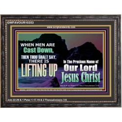 THOU SHALL SAY LIFTING UP  Ultimate Inspirational Wall Art Picture  GWFAVOUR10353  "45X33"