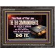 KEEP THE TEN COMMANDMENTS FERVENTLY  Ultimate Power Wooden Frame  GWFAVOUR10374  