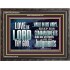 WALK IN ALL THE WAYS OF THE LORD  Righteous Living Christian Wooden Frame  GWFAVOUR10375  "45X33"