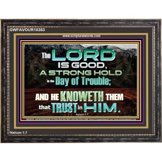 TRY HIM THE LORD IS GOOD ALL THE TIME  Ultimate Power Picture  GWFAVOUR10383  