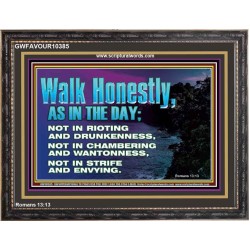 WALK HONESTLY ALL THE TIME  Eternal Power Picture  GWFAVOUR10385  "45X33"