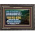 LET YOUR RIGHTEOUSNESS BE LIKE THE WAVES OF THE SEA  Church Wooden Frame  GWFAVOUR10413  "45X33"