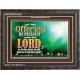 LET THY OFFERING BE PLEASANT UNTO THE LORD  Eternal Power Wooden Frame  GWFAVOUR10421  