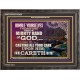 CASTING YOUR CARE UPON HIM FOR HE CARETH FOR YOU  Sanctuary Wall Wooden Frame  GWFAVOUR10424  