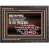 ALWAYS GLORY ONLY IN THE LORD   Christian Wooden Frame Art  GWFAVOUR10443  "45X33"