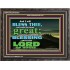 THOU SHALL BE A BLESSINGS  Wooden Frame Scripture   GWFAVOUR10451  "45X33"