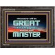 HUMILITY AND SERVICE BEFORE GREATNESS  Encouraging Bible Verse Wooden Frame  GWFAVOUR10459  