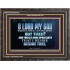 WHOM I HAVE IN HEAVEN BUT THEE O LORD  Bible Verse Wooden Frame  GWFAVOUR10512  "45X33"