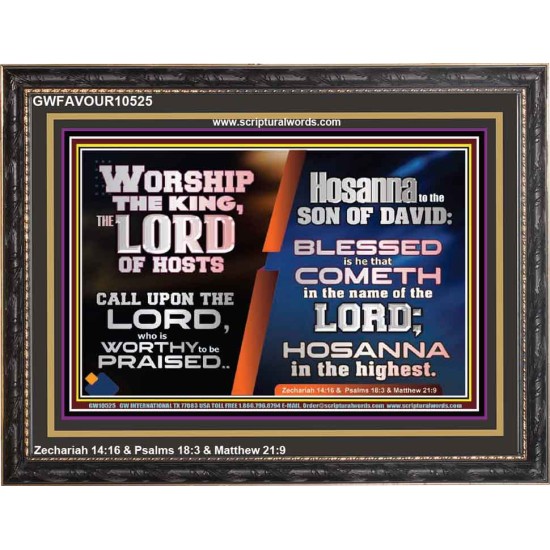 WORSHIP THE KING HOSANNA IN THE HIGHEST  Eternal Power Picture  GWFAVOUR10525  