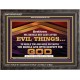 DO NOT LUST AFTER EVIL THINGS  Children Room Wall Wooden Frame  GWFAVOUR10527  