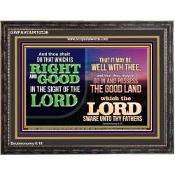 THAT IT MAY BE WELL WITH THEE  Contemporary Christian Wall Art  GWFAVOUR10536  "45X33"