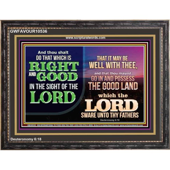 THAT IT MAY BE WELL WITH THEE  Contemporary Christian Wall Art  GWFAVOUR10536  