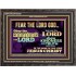 OBEY THE COMMANDMENT OF THE LORD  Contemporary Christian Wall Art Wooden Frame  GWFAVOUR10539  "45X33"