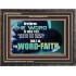 THE WORD IS NIGH THEE  Christian Quotes Wooden Frame  GWFAVOUR10555  "45X33"