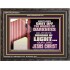 CAST OFF THE WORKS OF DARKNESS  Scripture Art Prints Wooden Frame  GWFAVOUR10572  "45X33"