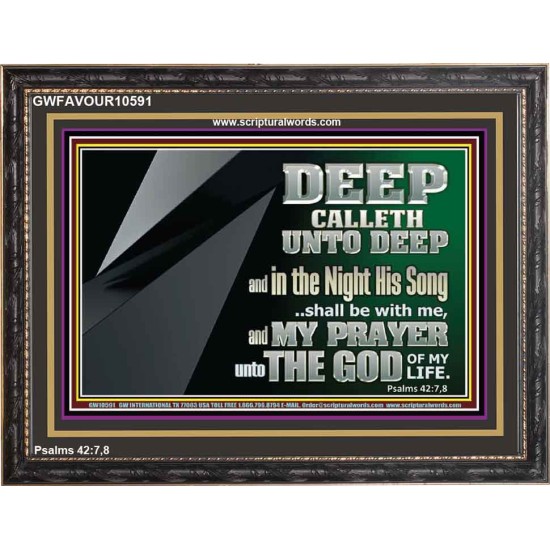 DEEP CALLETH UNTO DEEP  Modern Wall Art  GWFAVOUR10591  