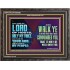 WALK YE IN ALL THE WAYS I HAVE COMMANDED YOU  Custom Christian Artwork Wooden Frame  GWFAVOUR10609B  "45X33"