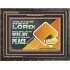 GO OUT WITH JOY AND BE LED FORTH WITH PEACE  Custom Inspiration Bible Verse Wooden Frame  GWFAVOUR10617  "45X33"