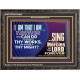 I AM THAT I AM GREAT AND MIGHTY GOD  Bible Verse for Home Wooden Frame  GWFAVOUR10625  