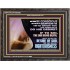 GIVE YOURSELF TO DO THE DESIRES OF GOD  Inspirational Bible Verses Wooden Frame  GWFAVOUR10628B  "45X33"