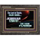 THE LORD OF HOSTS JEHOVAH TZVA'OT IS HIS NAME  Bible Verse for Home Wooden Frame  GWFAVOUR10634  