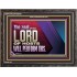 THE ZEAL OF THE LORD OF HOSTS  Printable Bible Verses to Wooden Frame  GWFAVOUR10640  "45X33"