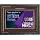 THOSE DECEIVED BY WORTHLESS THINGS LOSE THEIR CHANCE FOR MERCY  Church Picture  GWFAVOUR10650  