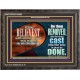 THIS MOUNTAIN BE THOU REMOVED AND BE CAST INTO THE SEA  Ultimate Inspirational Wall Art Wooden Frame  GWFAVOUR10653  