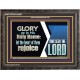 THE HEART OF THEM THAT SEEK THE LORD REJOICE  Righteous Living Christian Wooden Frame  GWFAVOUR10657  