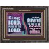THE LORD DELIVERED THE SOUL OF THE POOR OUT OF THE HAND OF EVILDOERS  Eternal Power Wooden Frame  GWFAVOUR10685  "45X33"