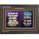 THE ARMOUR OF LIGHT OUR LORD JESUS CHRIST  Ultimate Inspirational Wall Art Wooden Frame  GWFAVOUR10689  