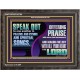 MAKE MELODY TO THE LORD WITH ALL YOUR HEART  Ultimate Power Wooden Frame  GWFAVOUR10704  