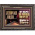 JEHOVAHJIREH THE PROVIDER FOR OUR LIVES  Righteous Living Christian Wooden Frame  GWFAVOUR10714  "45X33"