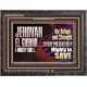 JEHOVAH EL GIBBOR MIGHTY GOD MIGHTY TO SAVE  Eternal Power Wooden Frame  GWFAVOUR10715  