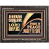 JEHOVAHSHALOM THE LORD OUR PEACE PRINCE OF PEACE  Church Wooden Frame  GWFAVOUR10716  "45X33"