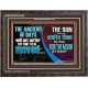 THE ANCIENT OF DAYS WILL NOT SUFFER THY FOOT TO BE MOVED  Scripture Wall Art  GWFAVOUR10728  