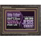 ABBA FATHER WILL MAKE OUR DRY LAND SPRINGS OF WATER  Christian Wooden Frame Art  GWFAVOUR10738  