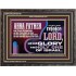 ABBA FATHER SHALL SCATTER ALL OUR ENEMIES AND WE SHALL REJOICE IN THE LORD  Bible Verses Wooden Frame  GWFAVOUR10740  "45X33"