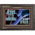 BE OF GOOD CHEER BE NOT AFRAID  Contemporary Christian Wall Art  GWFAVOUR10763  "45X33"
