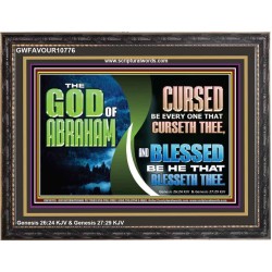 BLESSED BE HE THAT BLESSETH THEE  Religious Wall Art   GWFAVOUR10776  "45X33"