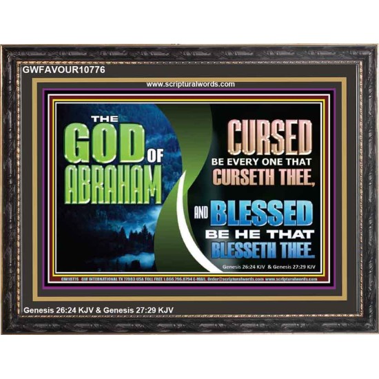 BLESSED BE HE THAT BLESSETH THEE  Religious Wall Art   GWFAVOUR10776  