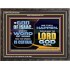 THE WORD OF THE LORD IS CERTAIN AND IT WILL HAPPEN  Modern Christian Wall Décor  GWFAVOUR10780  "45X33"