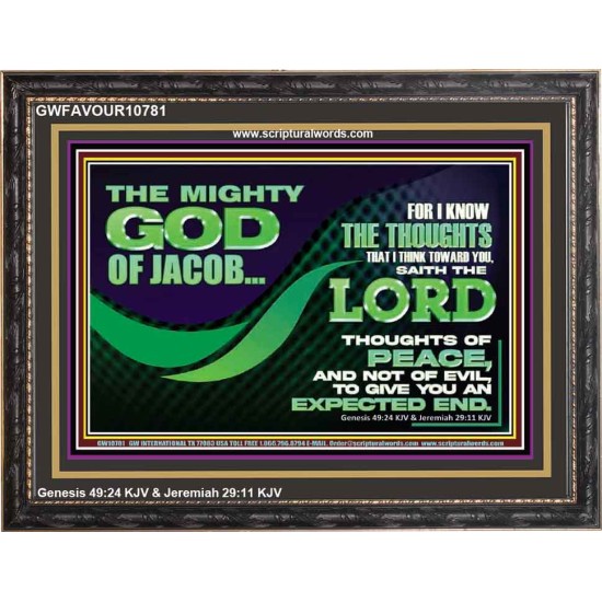 FOR I KNOW THE THOUGHTS THAT I THINK TOWARD YOU  Christian Wall Art Wall Art  GWFAVOUR10781  