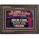 LET THE WICKEDNESS OF THE WICKED COME TO AN END HEAL ME O LORD  Scripture Art Wooden Frame  GWFAVOUR10796  