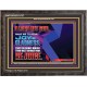 MAKE ME TO HEAR JOY AND GLADNESS  Bible Verse Wooden Frame  GWFAVOUR11737  
