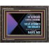 THIS DAY ACCORDING TO THY ORDINANCE O LORD SAVE ME  Children Room Wall Wooden Frame  GWFAVOUR12042  "45X33"